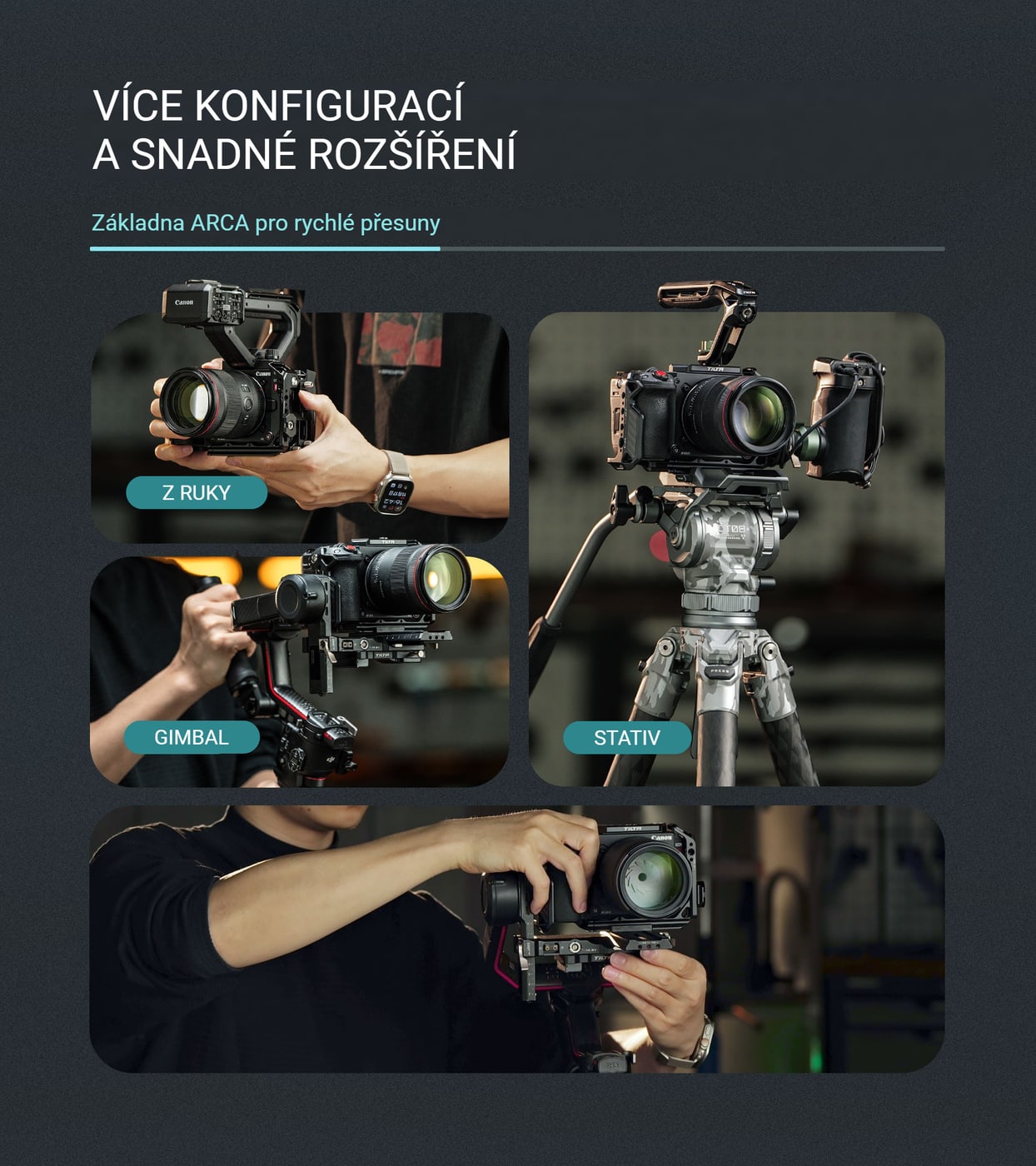 Základna ARCA pro rychlé přesuny