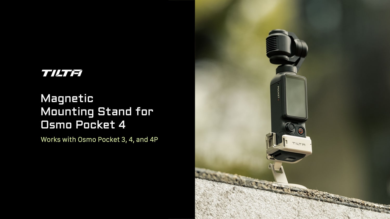 Tilta Magnetic Mounting Stand for DJI Osmo Pocket 3/4