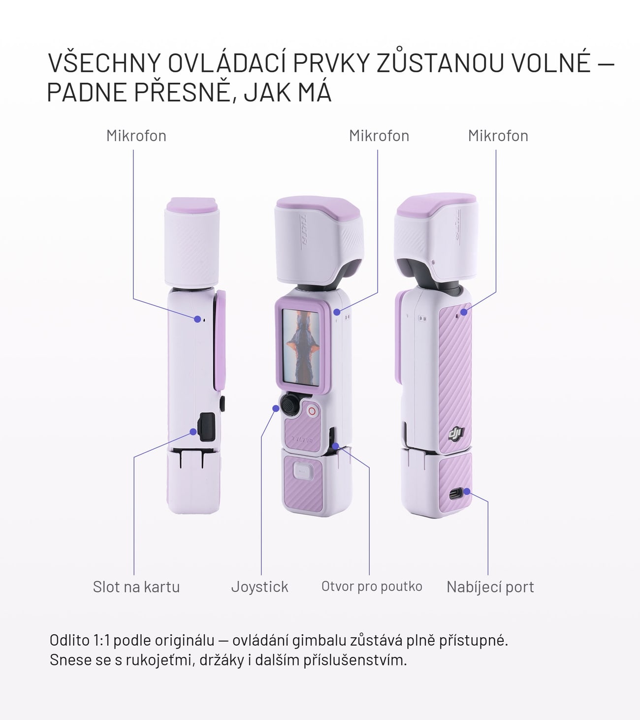 Každý díl tvarovaný na svoje místo