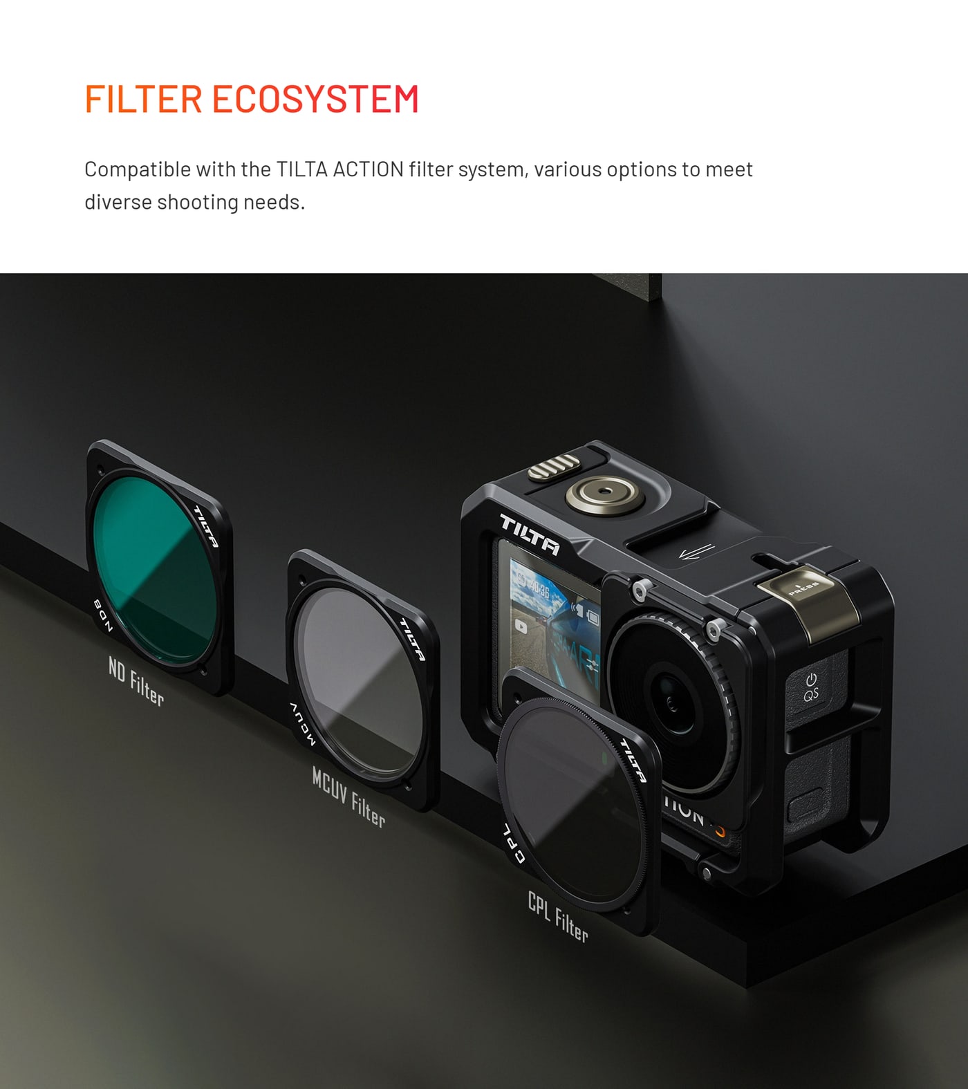 Magnetic Tilta ACTION filters