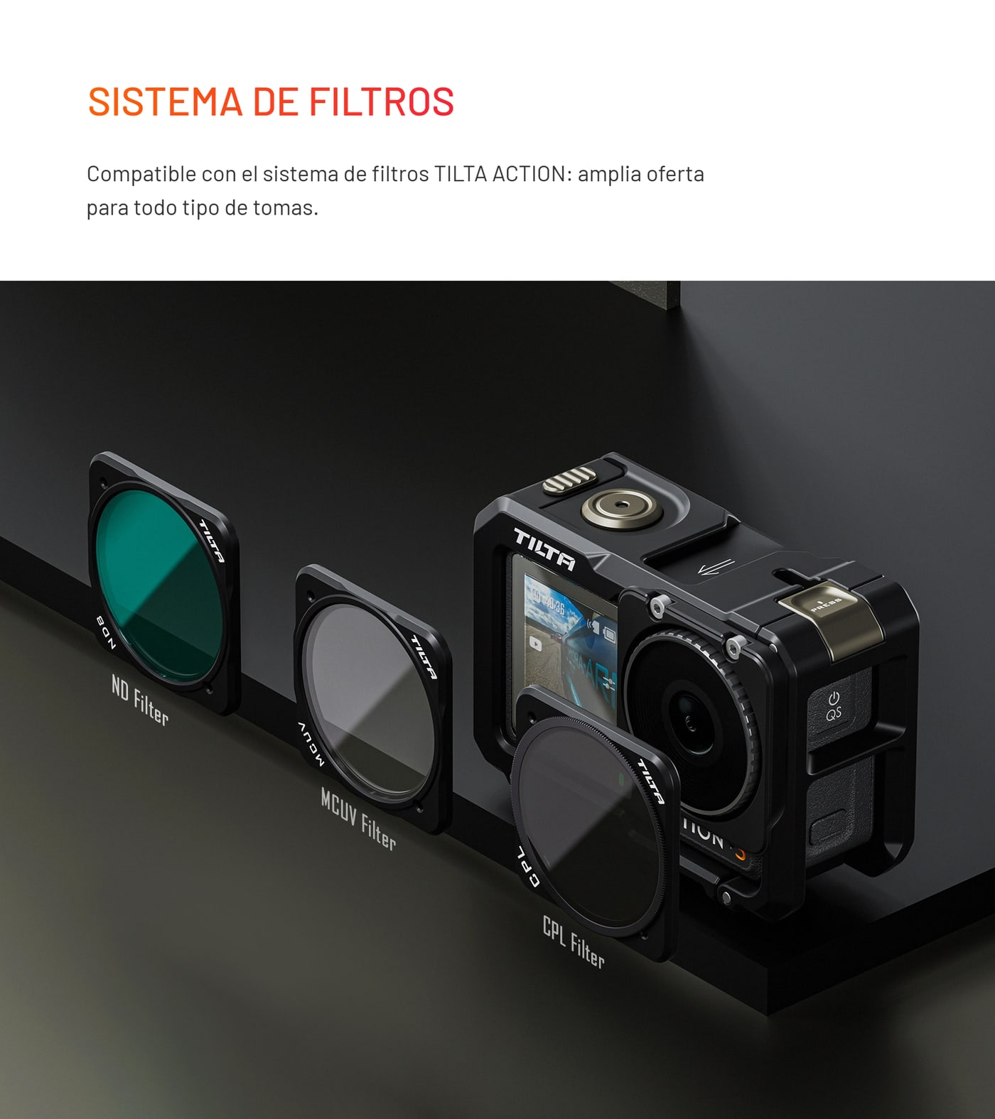Filtros magnéticos Tilta ACTION