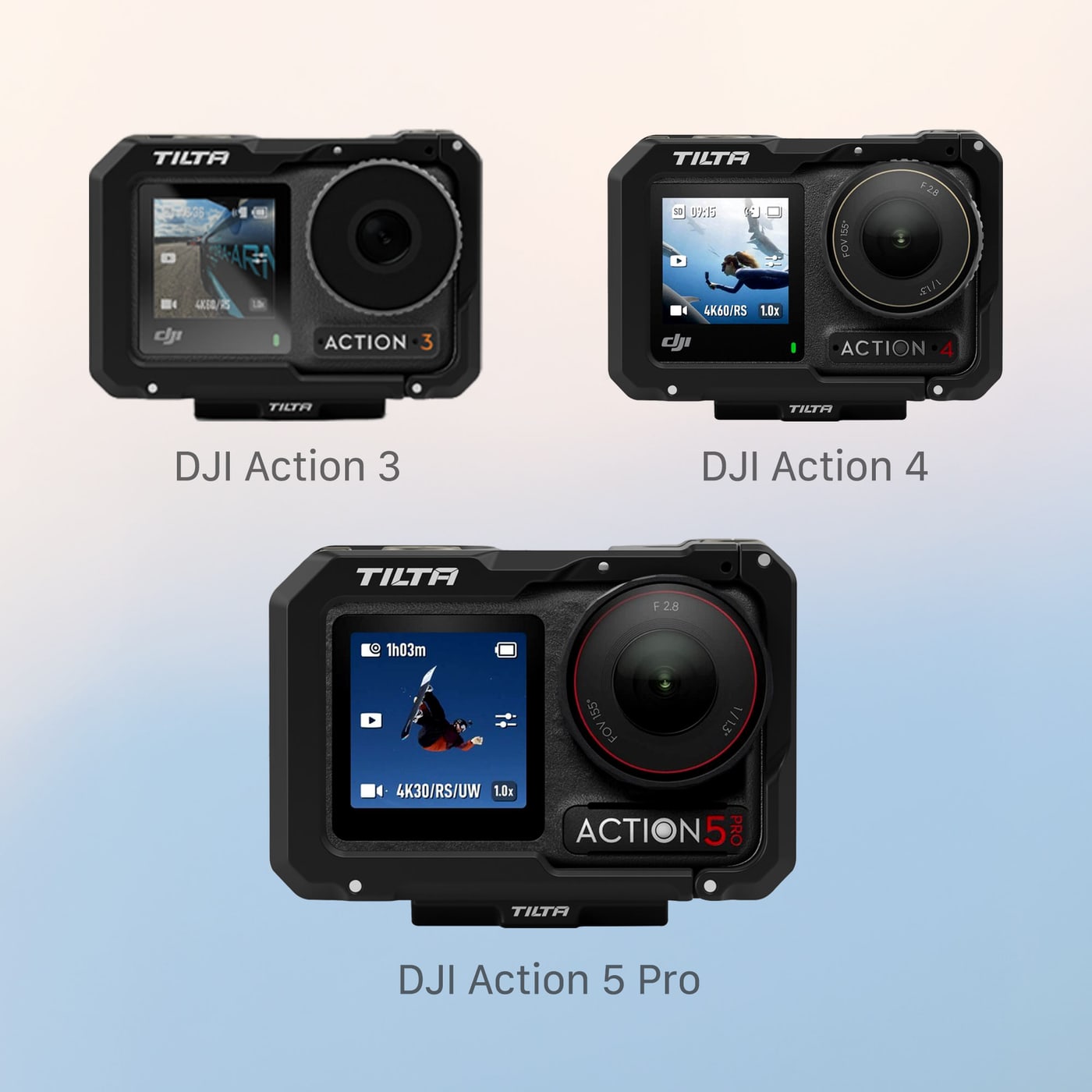 Action 3, Action 4 i Action 5 Pro