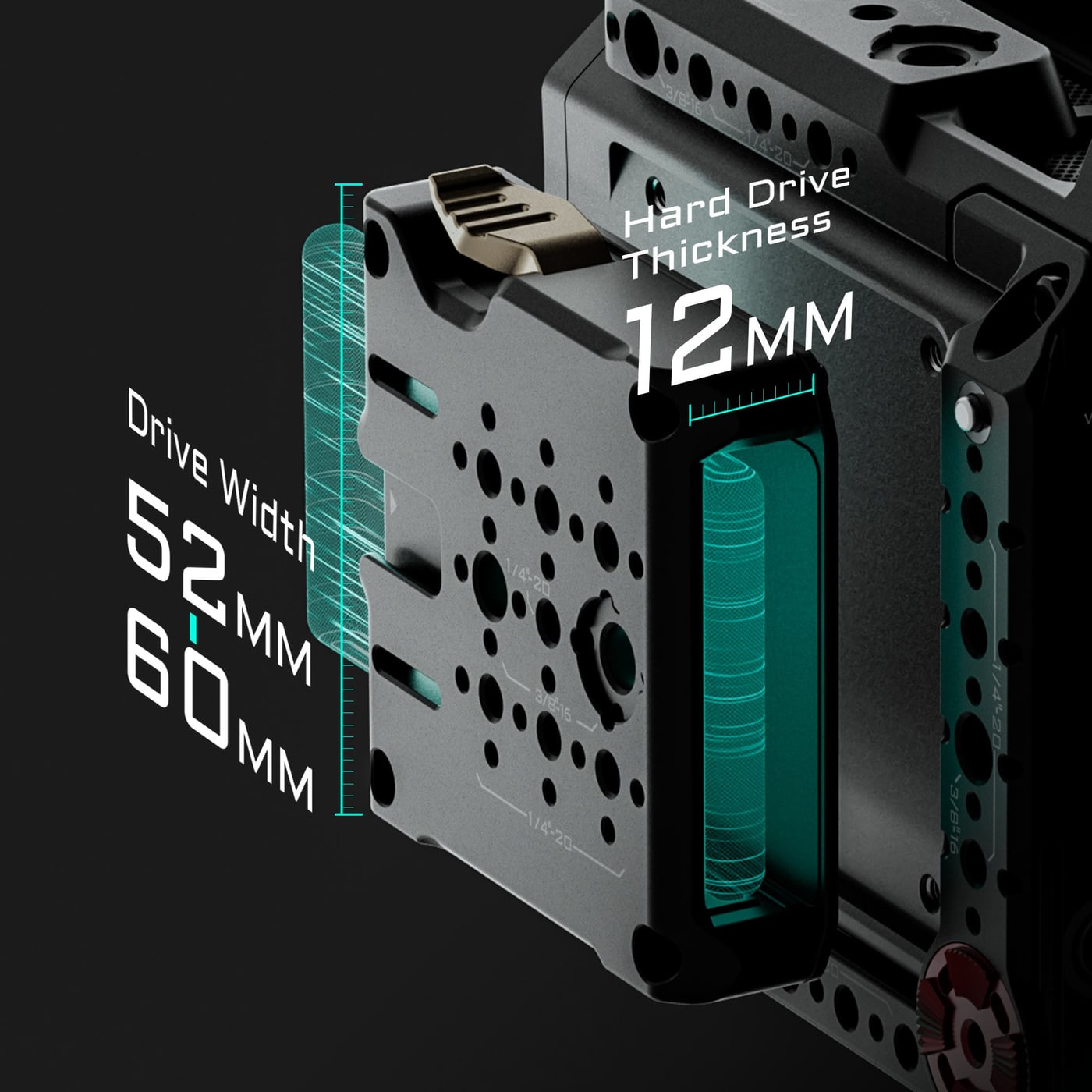 Držiak SSD pre bežné disky