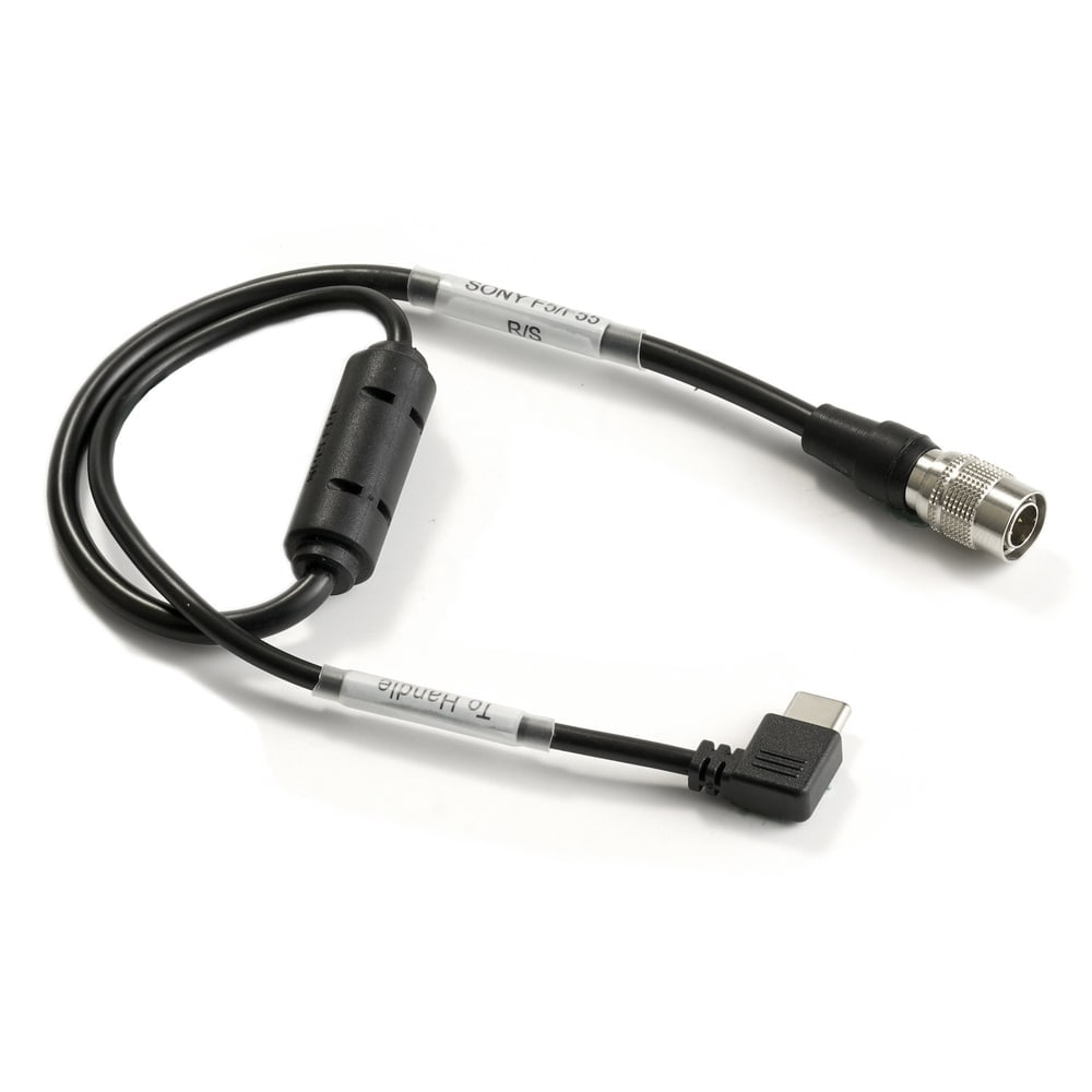 USB-C na rukojeti, 4pin port Hirose na kameře