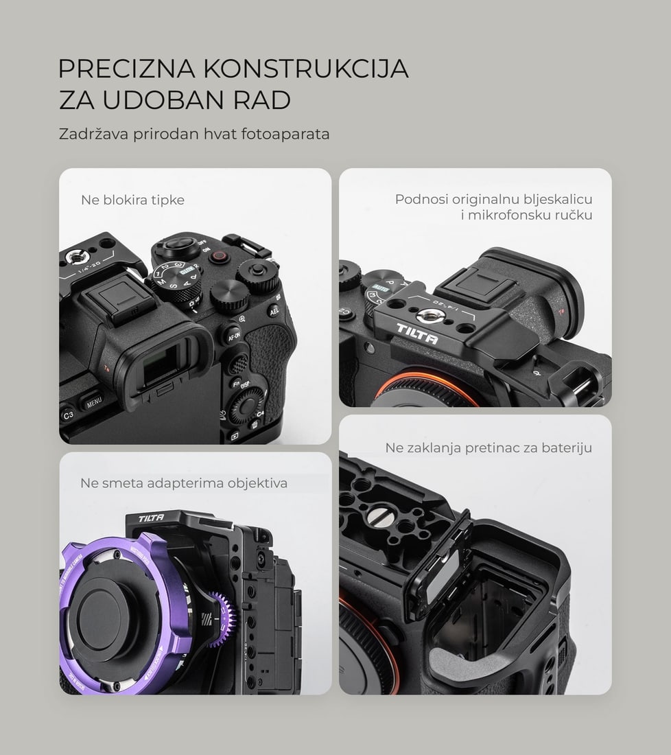 Precizna konstrukcija za udoban rad
