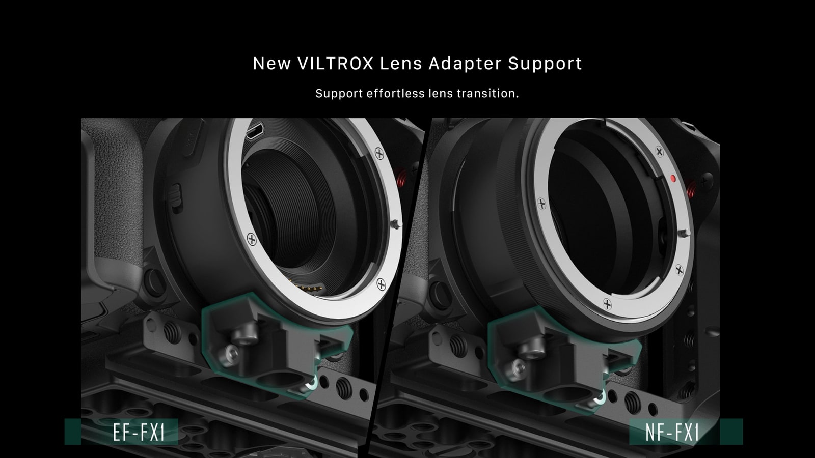 VILTROX lens adapter support