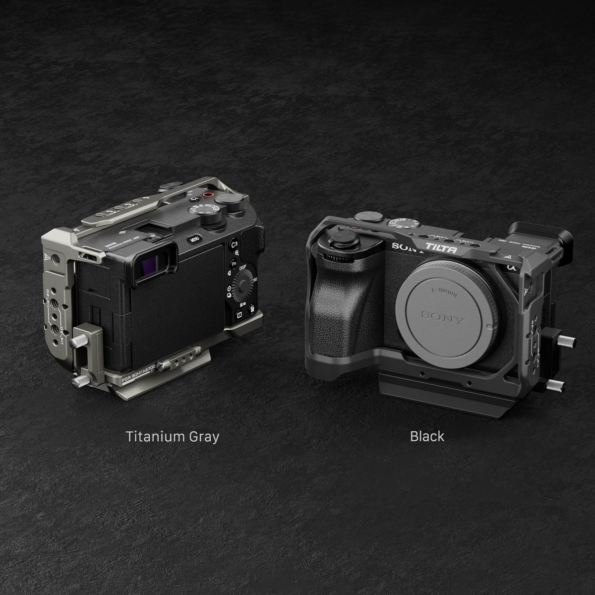 Black or titanium gray