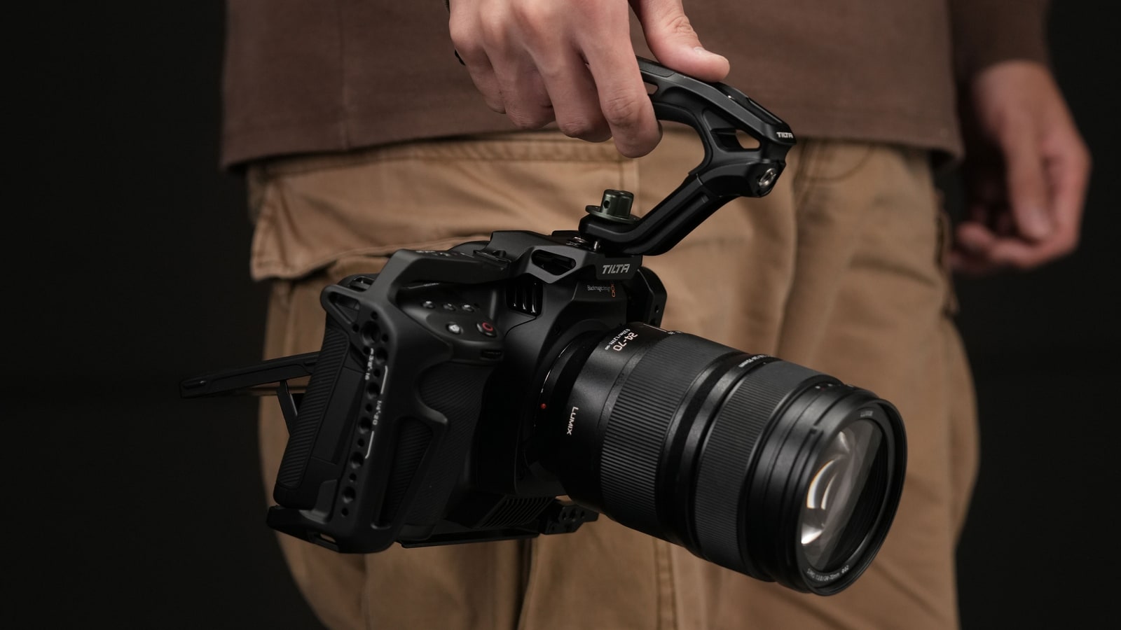 Der Tilta-Käfig an der Blackmagic Cinema Camera 6K
