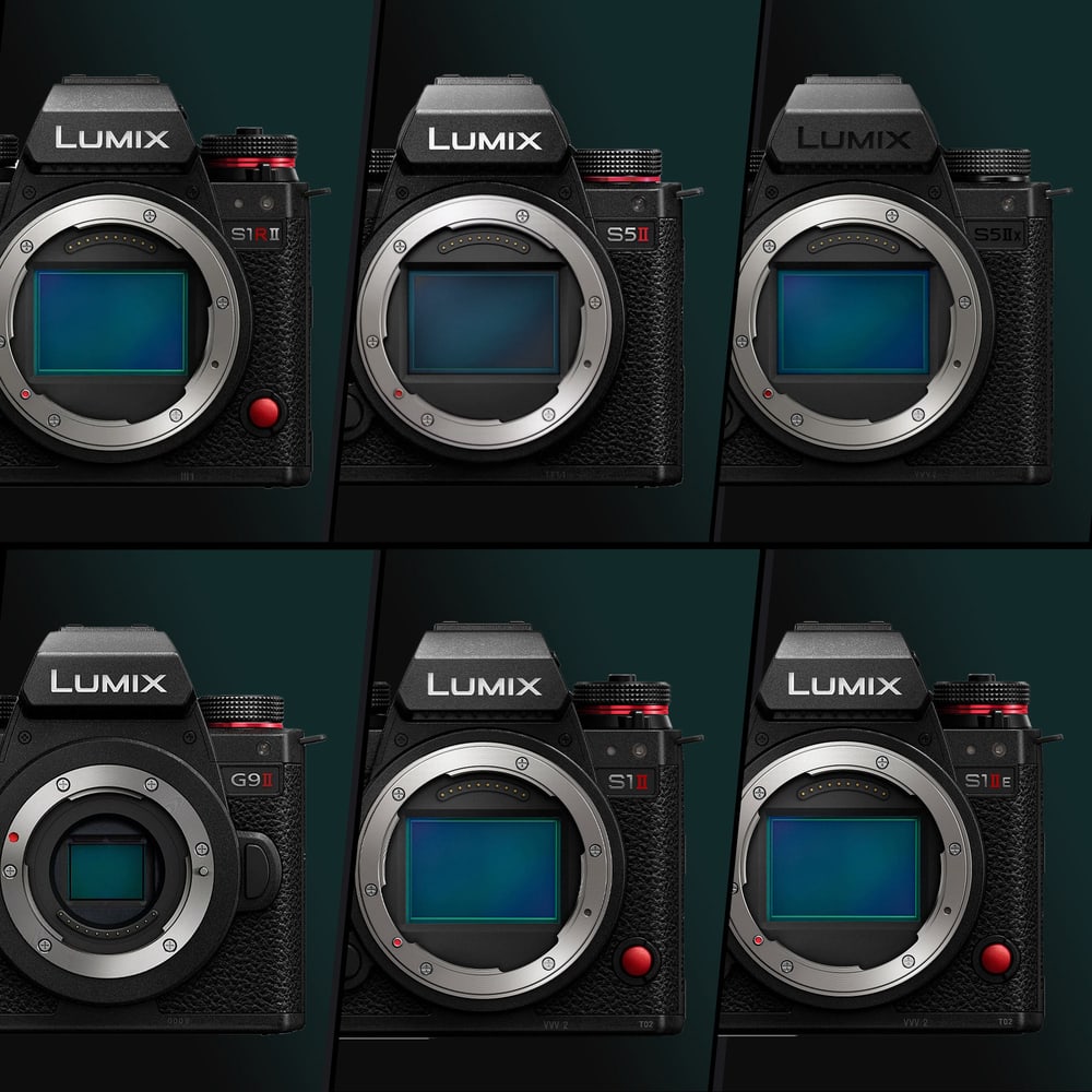 Šest těl Lumix v jedné kleci