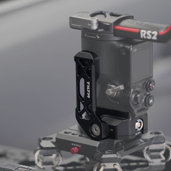 Napájecí základová deska drží gimbal v chodu