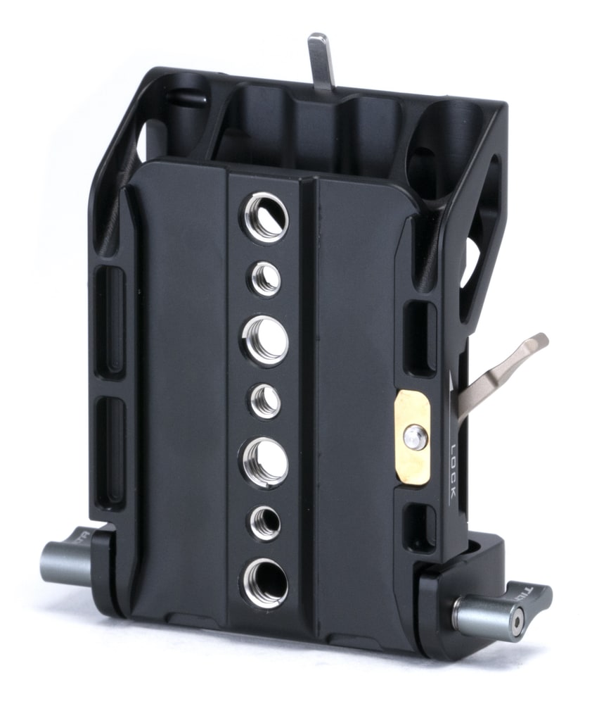 Zespodu dovetail lišta i závity 1/4″-20 a 3/8″-16