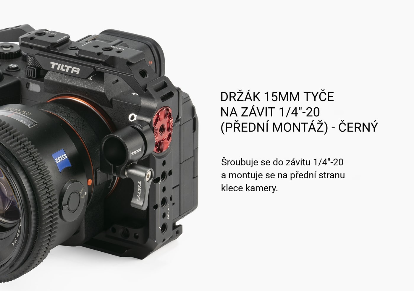Aretační kolíky a klopný šroub