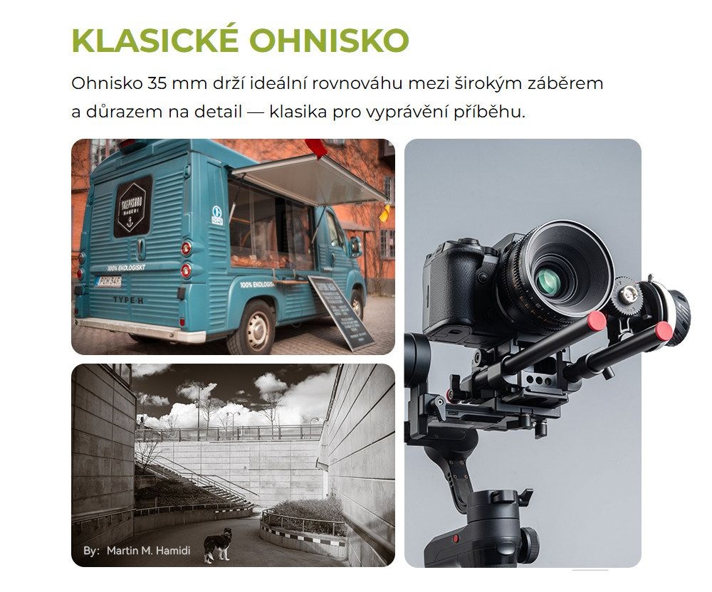 TTArtisan Cine 35mm T2.1 – Klasické ohnisko 35 mm