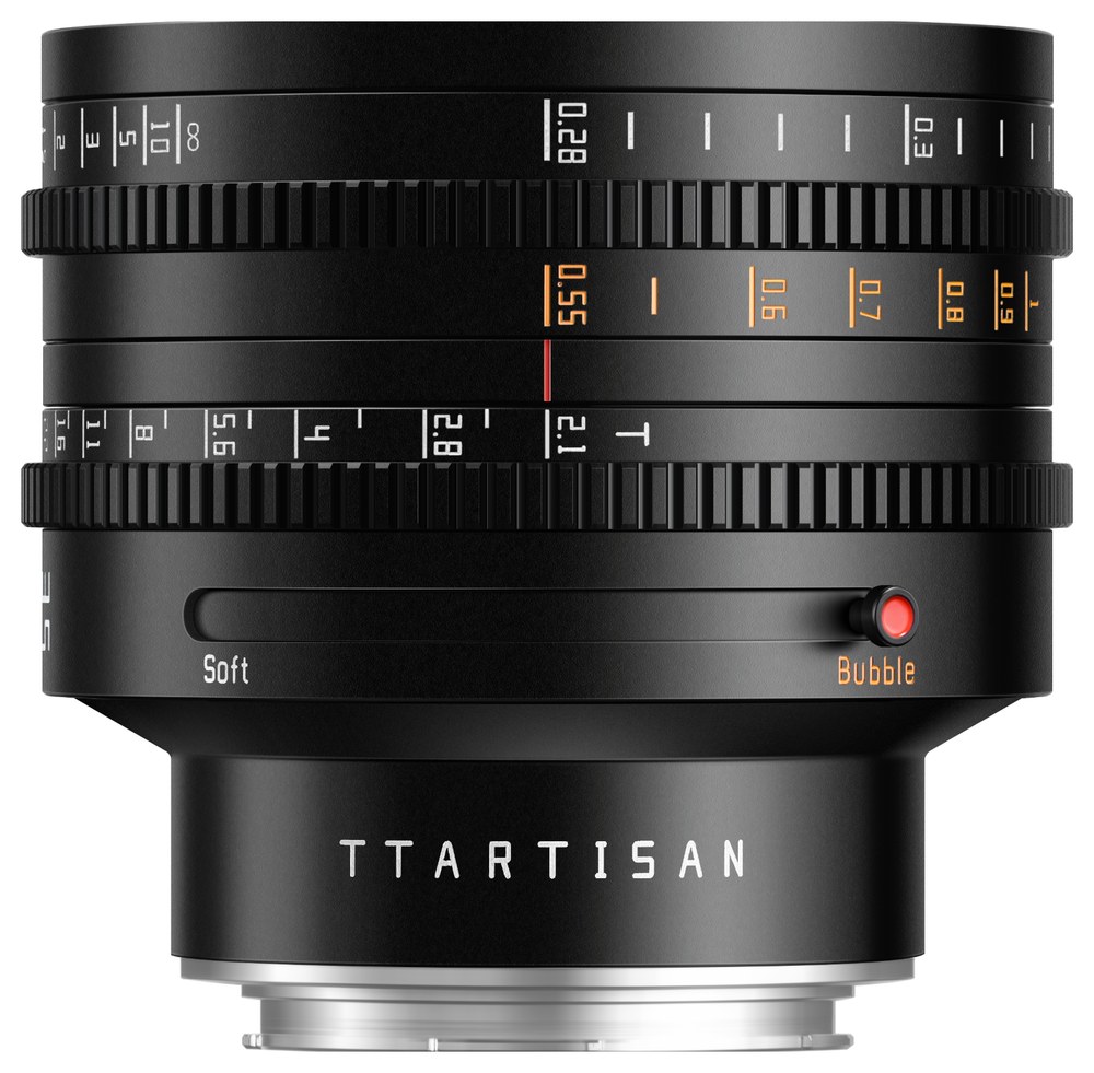 TTArtisan Cine 35mm T2.1 – Závit pro filtry 82 mm