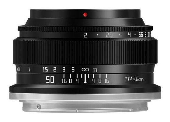 TTArtisan 50mm F2 – Ruční ostření od 0,5 m