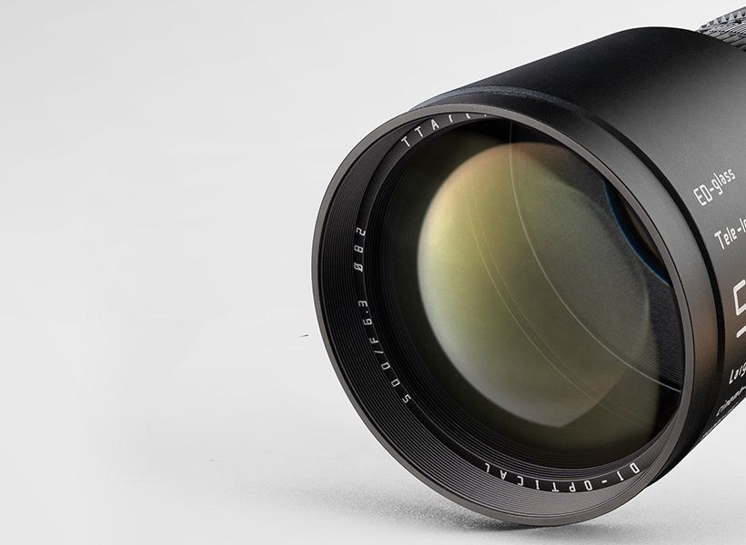 TTArtisan 500mm F6.3 – Závit pro filtry 82 mm