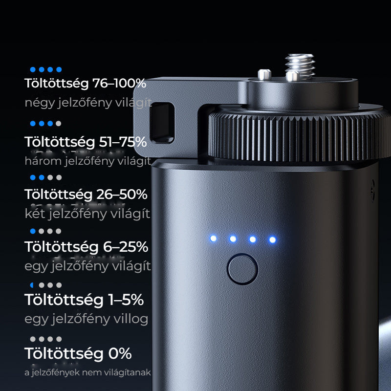 Ulanzi BG5 rukojeť s akumulátorem 92,16 Wh a výstupem 100 W