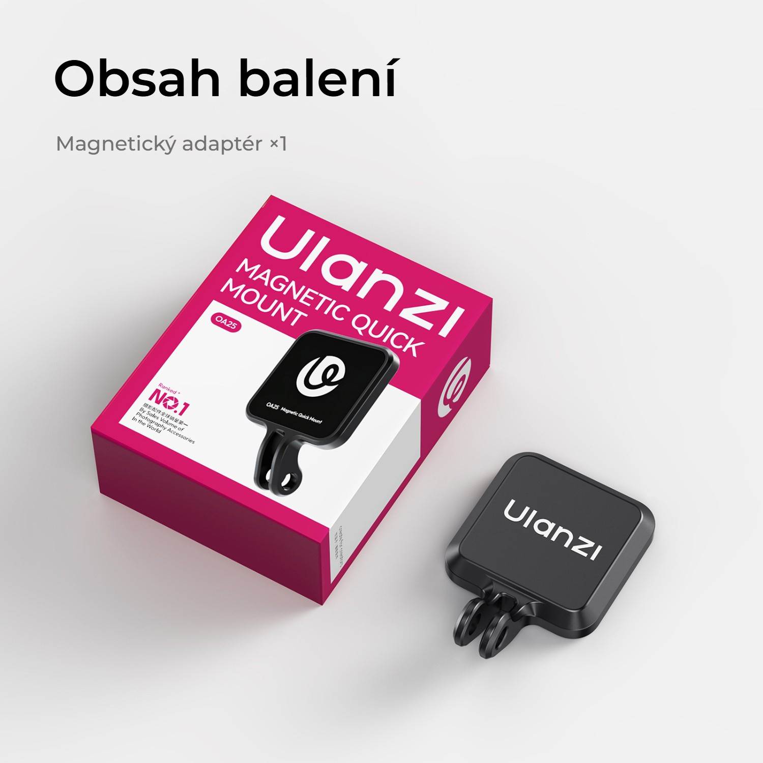 Ulanzi OA25 – Co je v balení