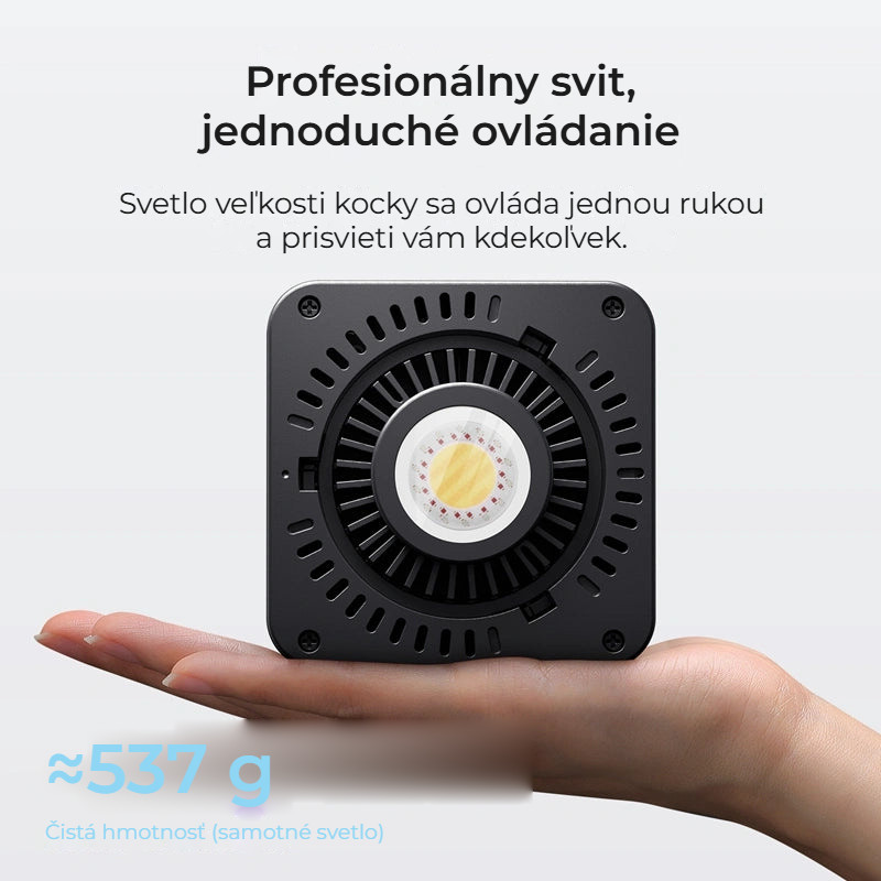Ulanzi C60RGB COB LED svetlo 60 W, RGB, s adaptérom EU
