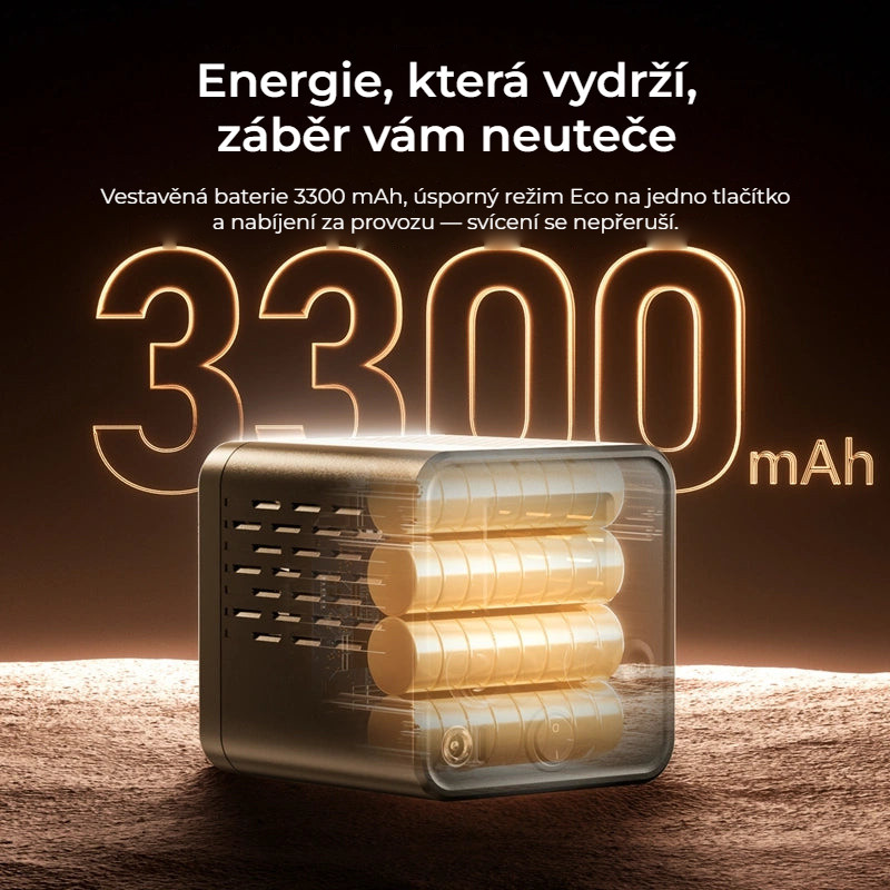 Ulanzi C60RGB COB LED světlo 60 W, RGB, s adaptérem EU