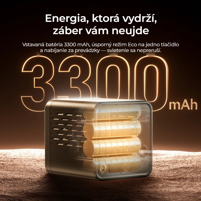 Ulanzi C60RGB COB LED svetlo 60 W, RGB, s adaptérom EU