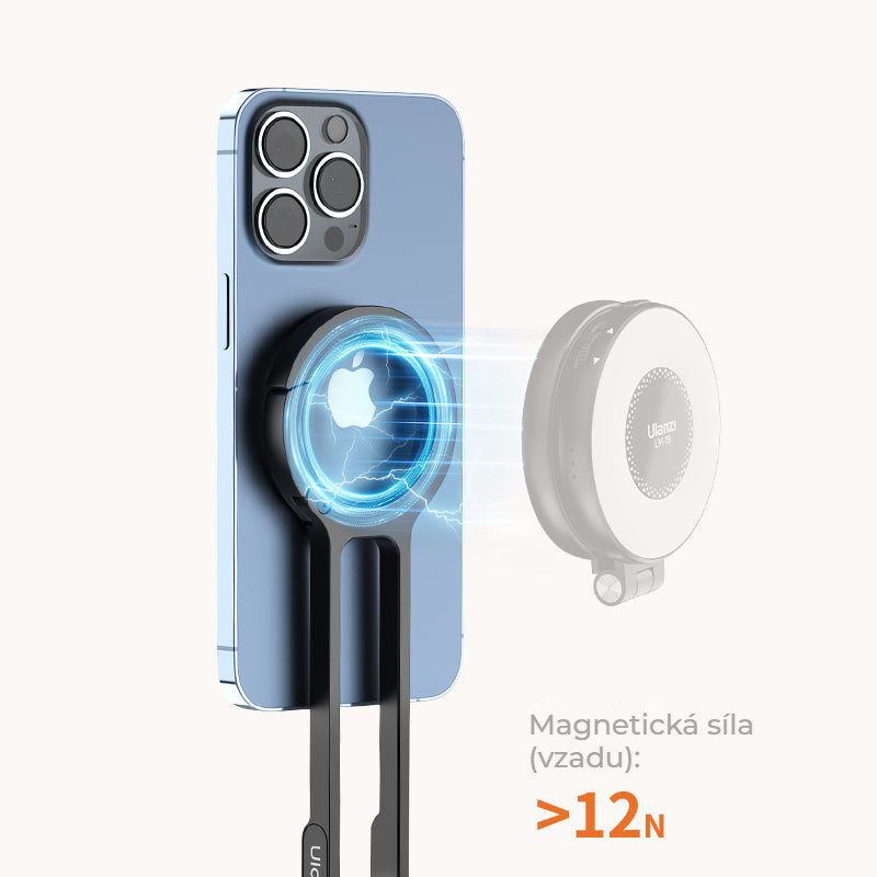 Ulanzi MA30 Orange – Druhá magnetická plocha vzadu