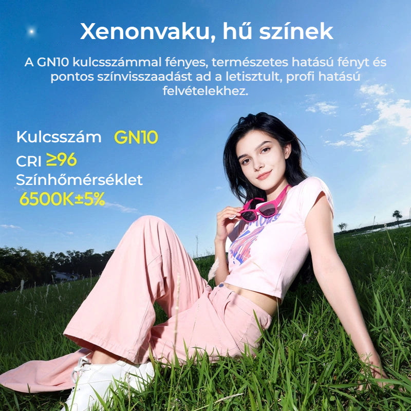 Ulanzi KL01 miniaturní blesk s vestavěnými barevnými filtry