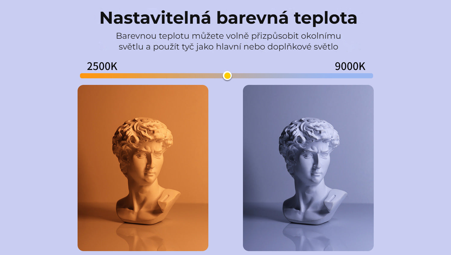 Ulanzi VL119 RGB LED tyč 10 W – Nastavitelná barevná teplota