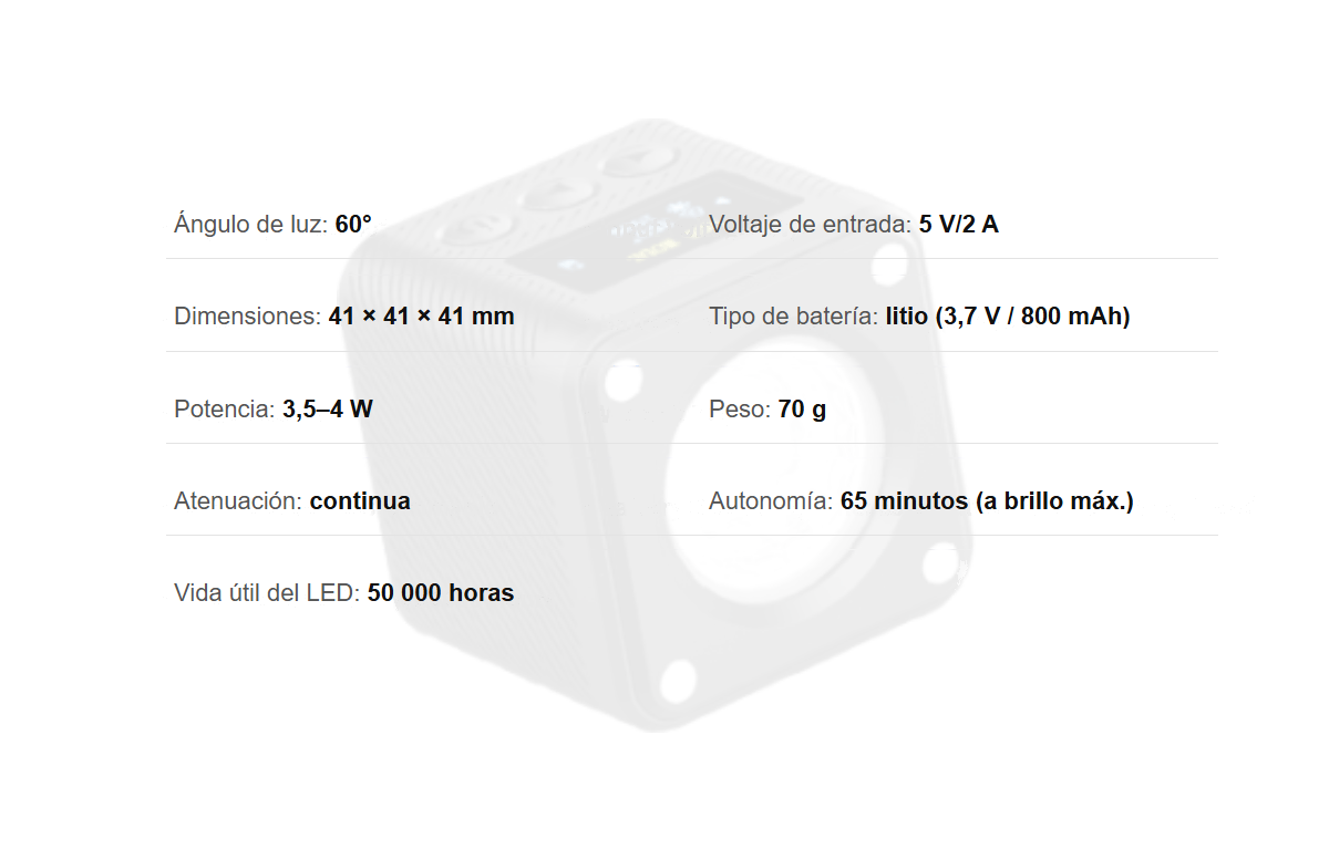 Ulanzi L2 RGB es 2