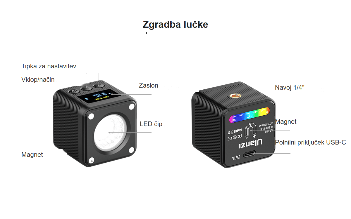 Ulanzi L2 RGB si 8