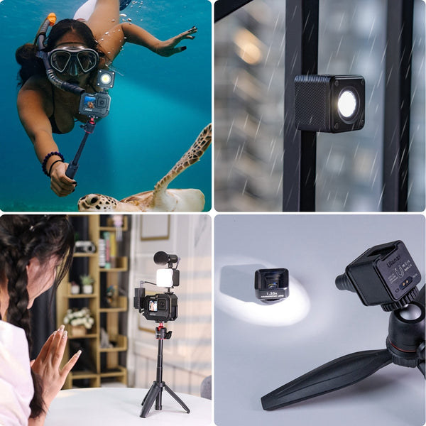 Ulanzi L2 Cute Lite vodotěsné mini LED světlo IP68