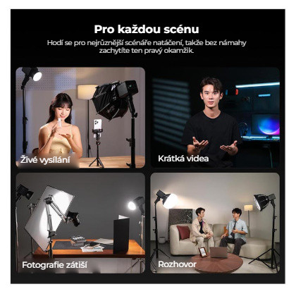Ulanzi ML100Bi – Pro každou scénu