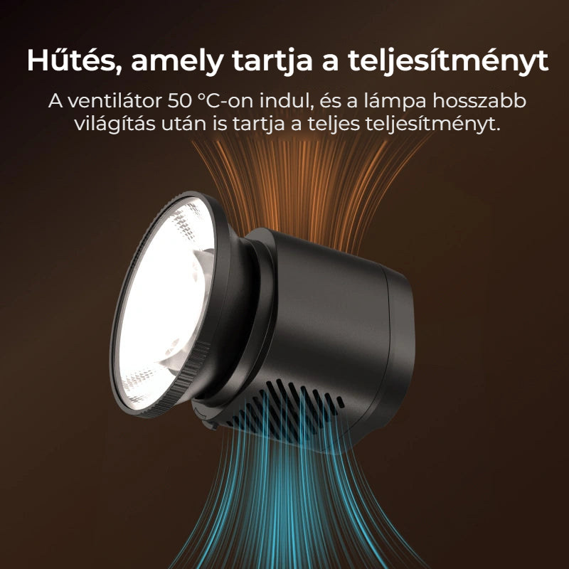Ulanzi LC60 LightOn ruční COB světlo 65 W s režimem blesku