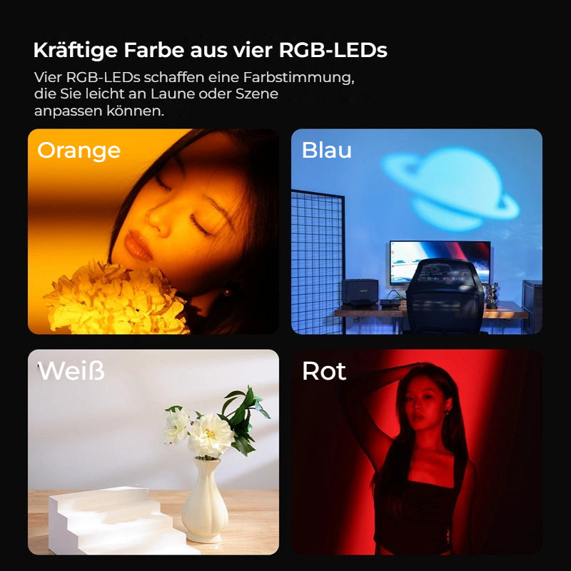 Ulanzi LM01 RGB projekční svítilna 10 W s 20 gobo maskami