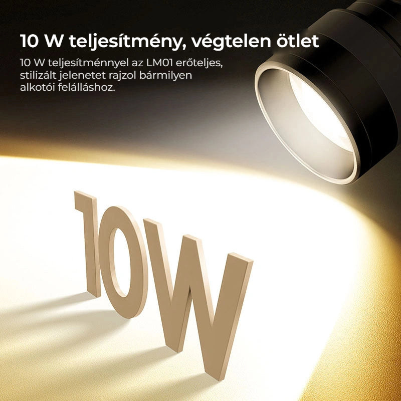 Ulanzi LM01 RGB projekční svítilna 10 W s 20 gobo maskami
