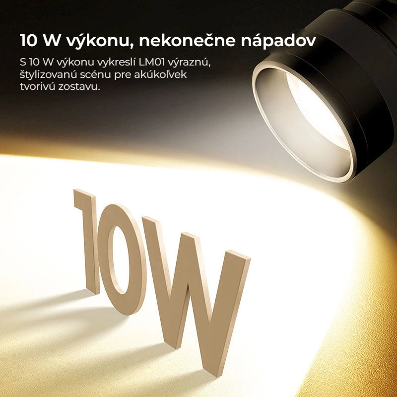 Ulanzi LM01 RGB projekční svítilna 10 W s 20 gobo maskami