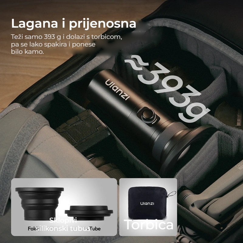 Ulanzi LM01 RGB projekční svítilna 10 W s 20 gobo maskami