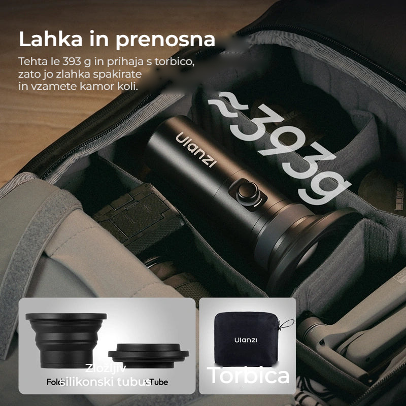 Ulanzi LM01 RGB projekční svítilna 10 W s 20 gobo maskami