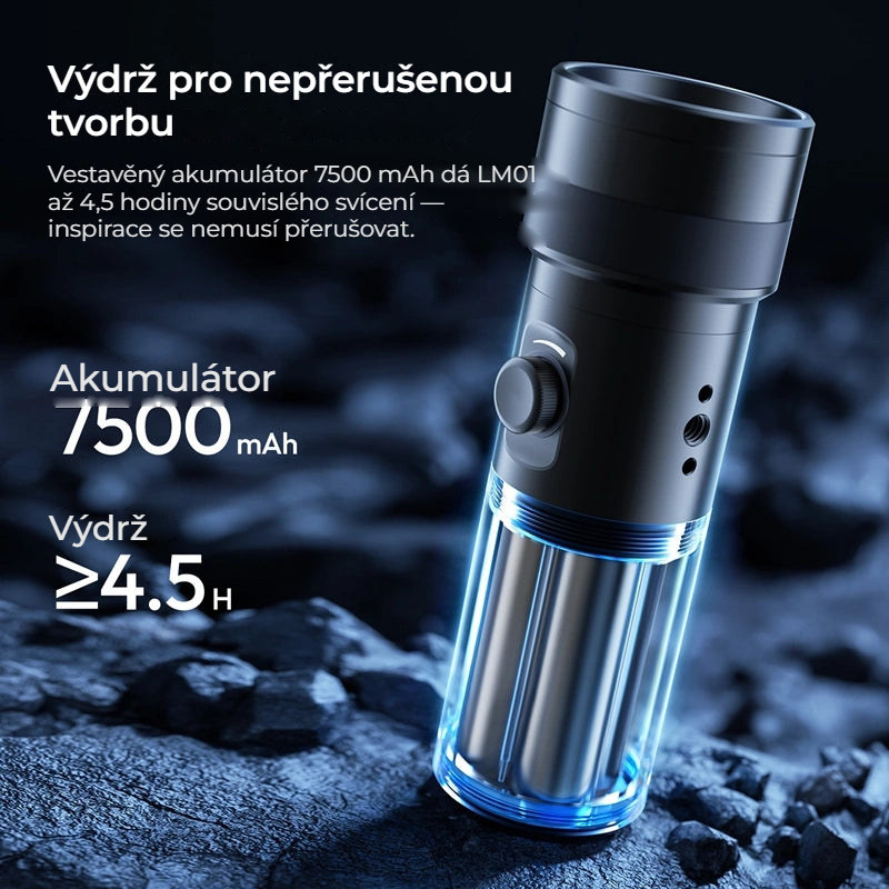 Ulanzi LM01 RGB projekční svítilna 10 W s 20 gobo maskami