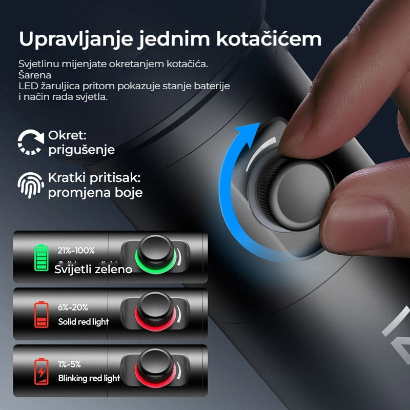 Ulanzi LM01 RGB projekční svítilna 10 W s 20 gobo maskami