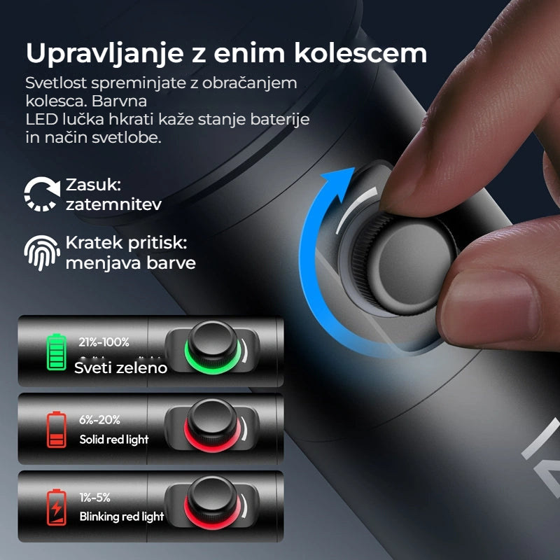 Ulanzi LM01 RGB projekční svítilna 10 W s 20 gobo maskami