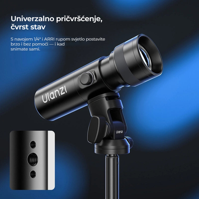 Ulanzi LM01 RGB projekční svítilna 10 W s 20 gobo maskami