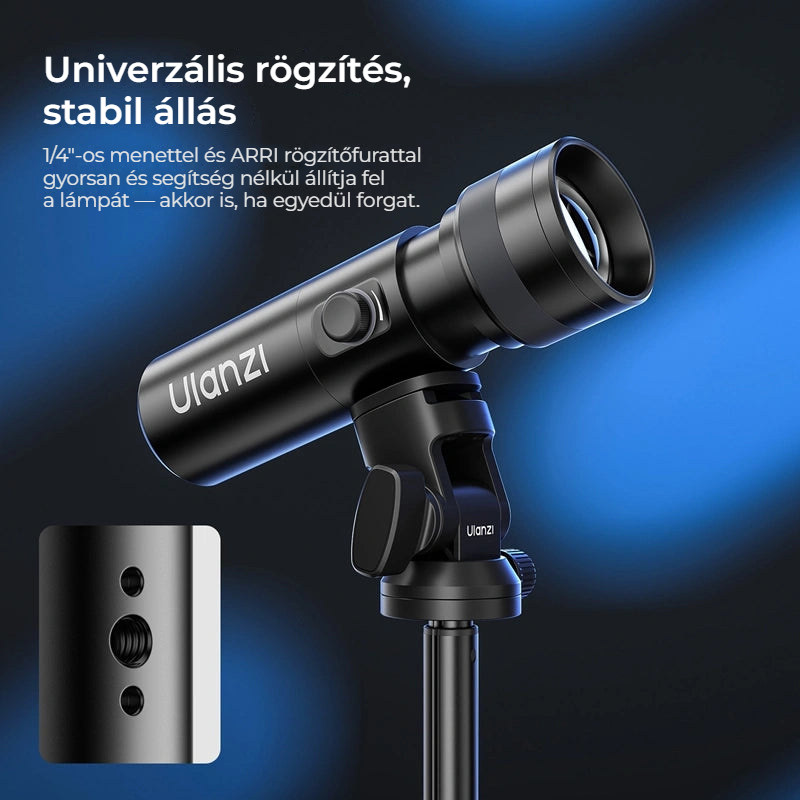 Ulanzi LM01 RGB projekční svítilna 10 W s 20 gobo maskami