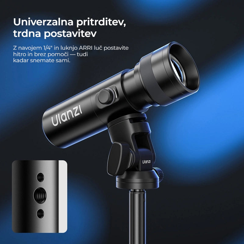 Ulanzi LM01 RGB projekční svítilna 10 W s 20 gobo maskami