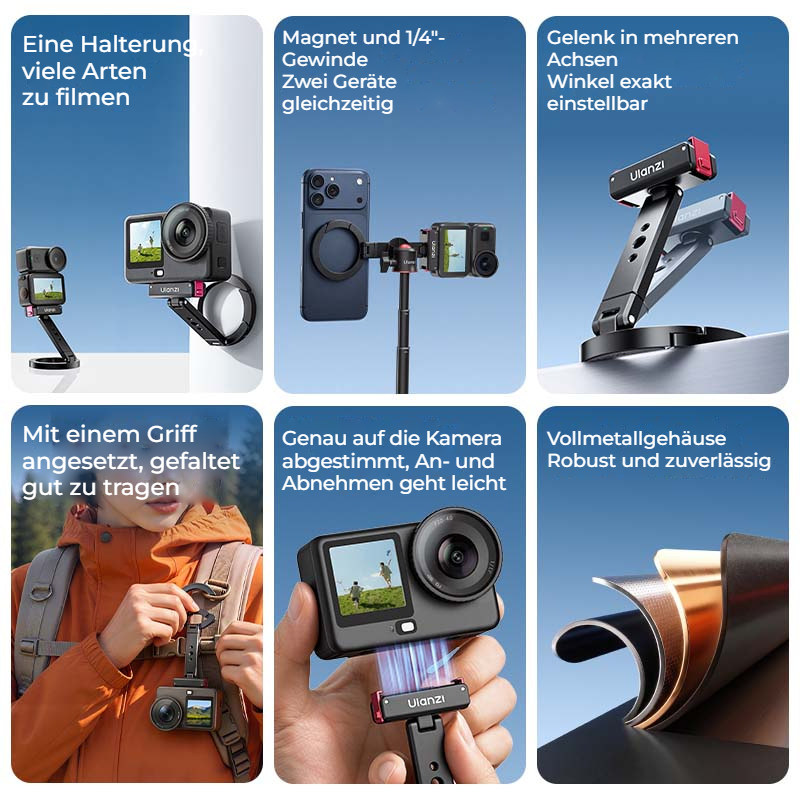 Ulanzi MA04 MagLock magnetický držák pro DJI Osmo Action 6 a Nano
