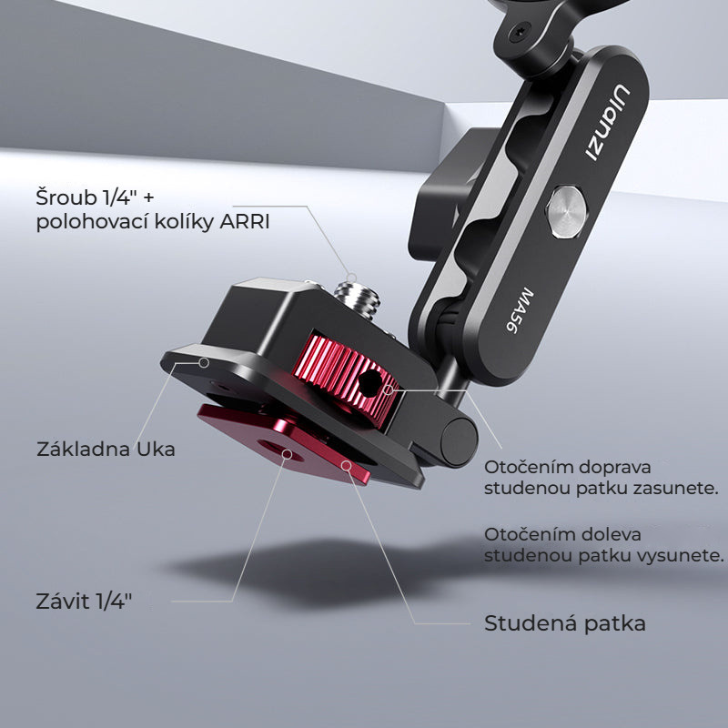 Ulanzi MA56 magnetický držák telefonu 4 v 1 – Základna 4 v 1