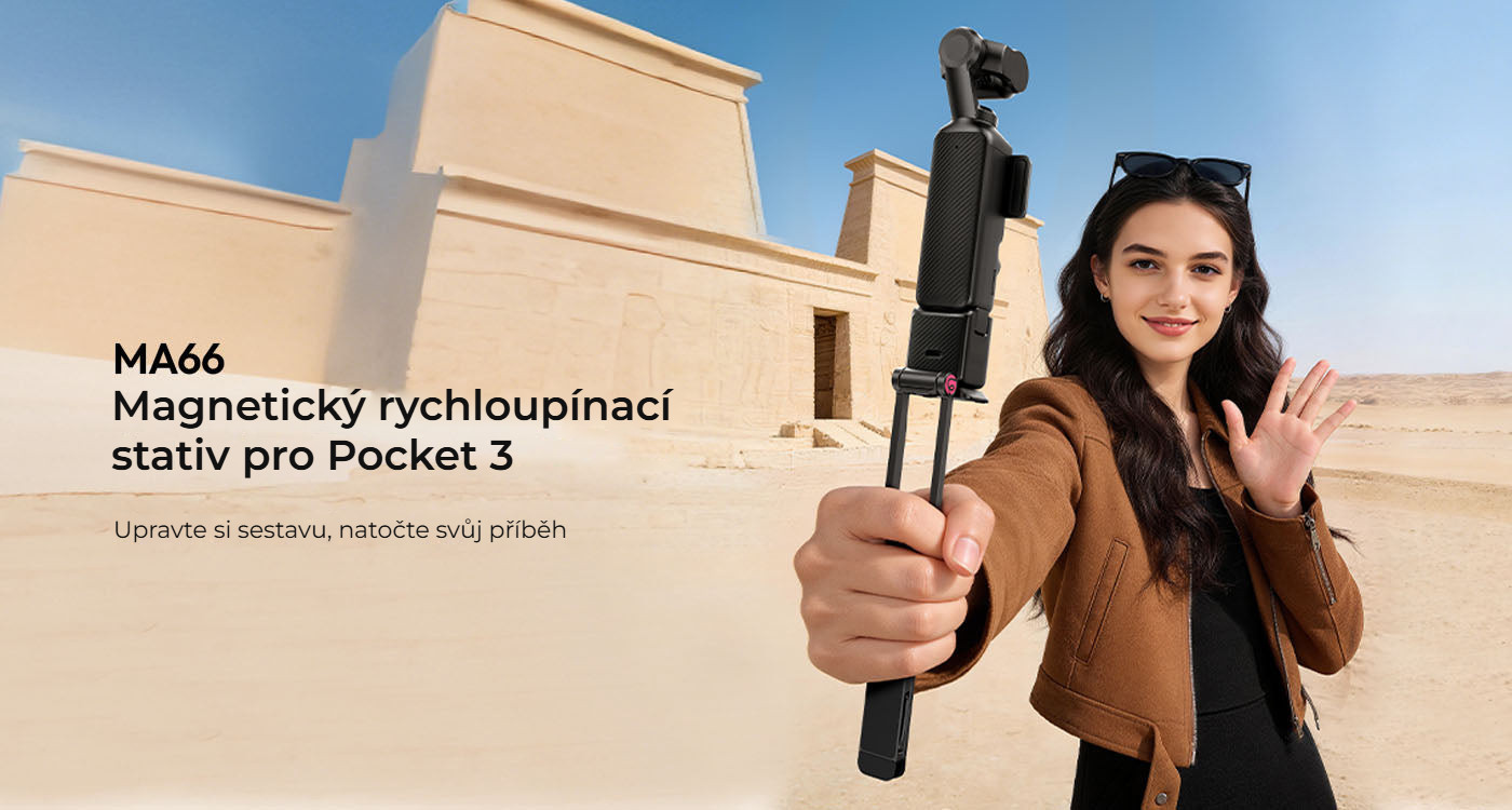 Ulanzi MA66 magnetický ministativ pro DJI Osmo Pocket 3