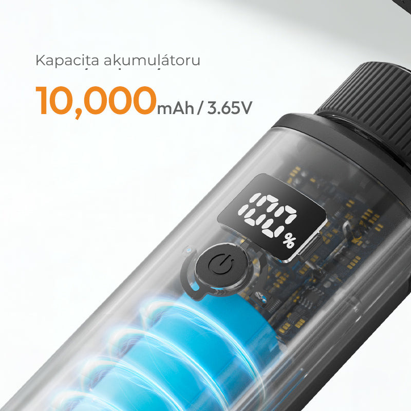 Ulanzi MA93 nabíjecí rukojeť 10 000 mAh se stativem – 10 000 mAh, které vydrží den