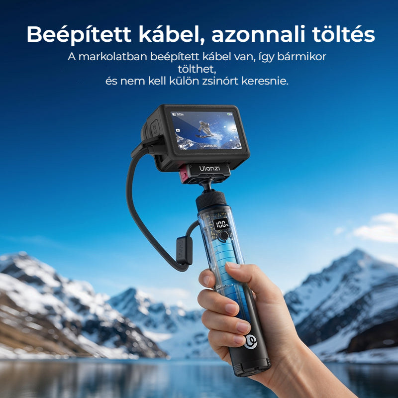 Ulanzi MA93 nabíjecí rukojeť 10 000 mAh se stativem