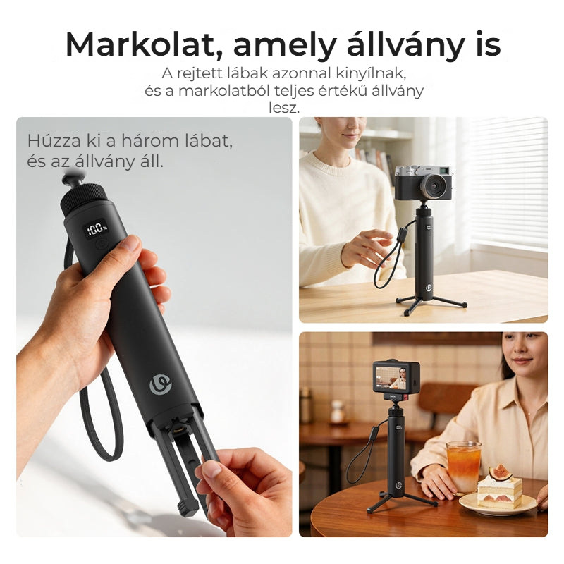 Ulanzi MA93 nabíjecí rukojeť 10 000 mAh se stativem